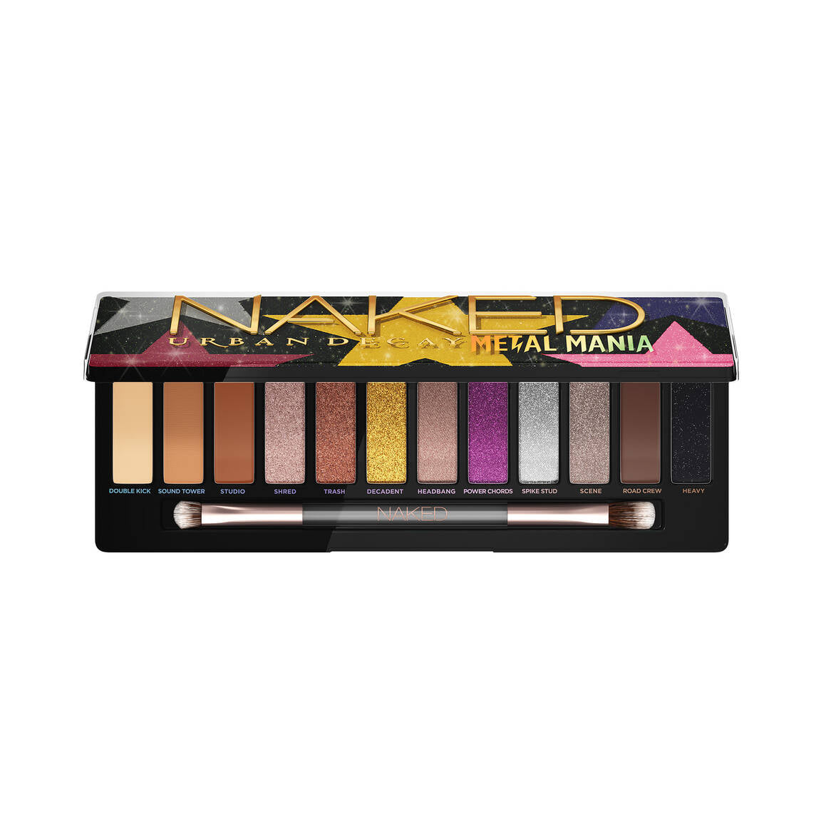 Urban Decay NAKED METAL MANIA METALLIC EYESHADOW PALETTE