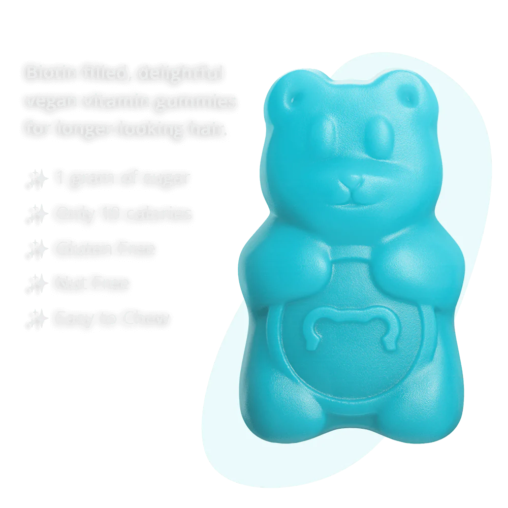 Sugar bear Hair Vitamin Gummies (2 months supply)
