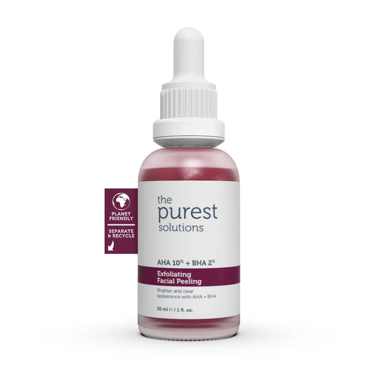 Exfoliating Facial Peeling Solution - AHA 10% + BHA 2% - 30 mL