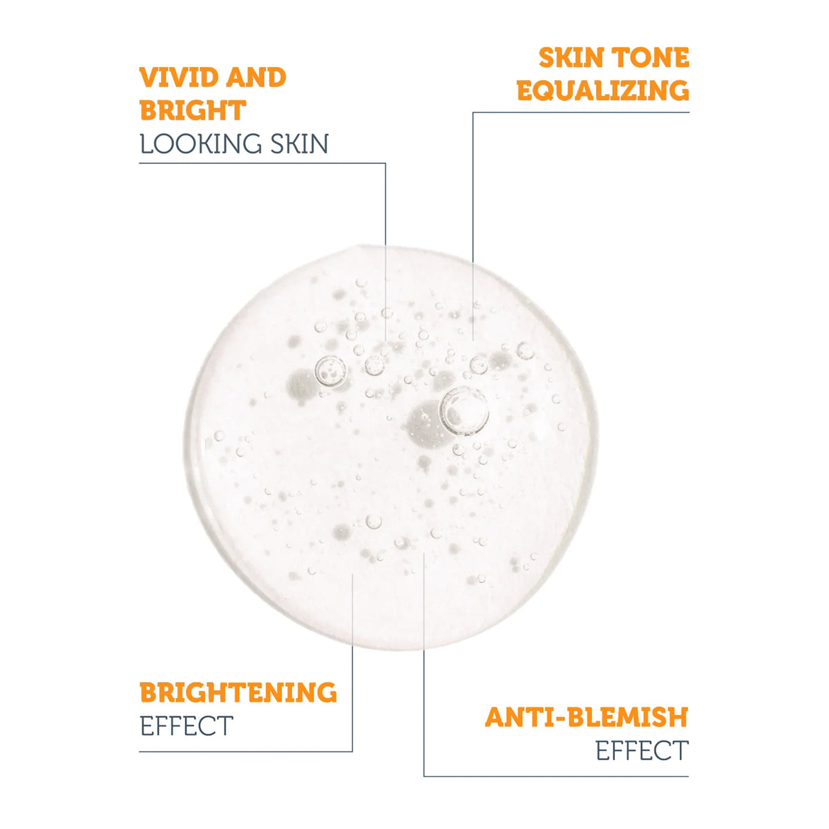 Brightening&Lightening Vitamin C Serum - 10% Ascorbic & 0.5% Ferulic acid - 30mL