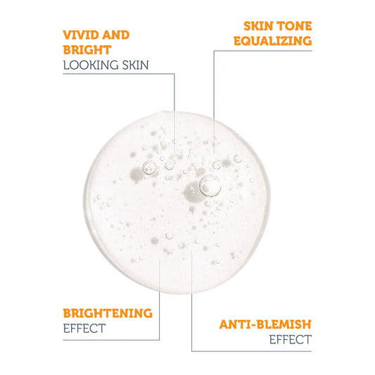Brightening&Lightening Vitamin C Serum - 10% Ascorbic & 0.5% Ferulic acid - 30mL