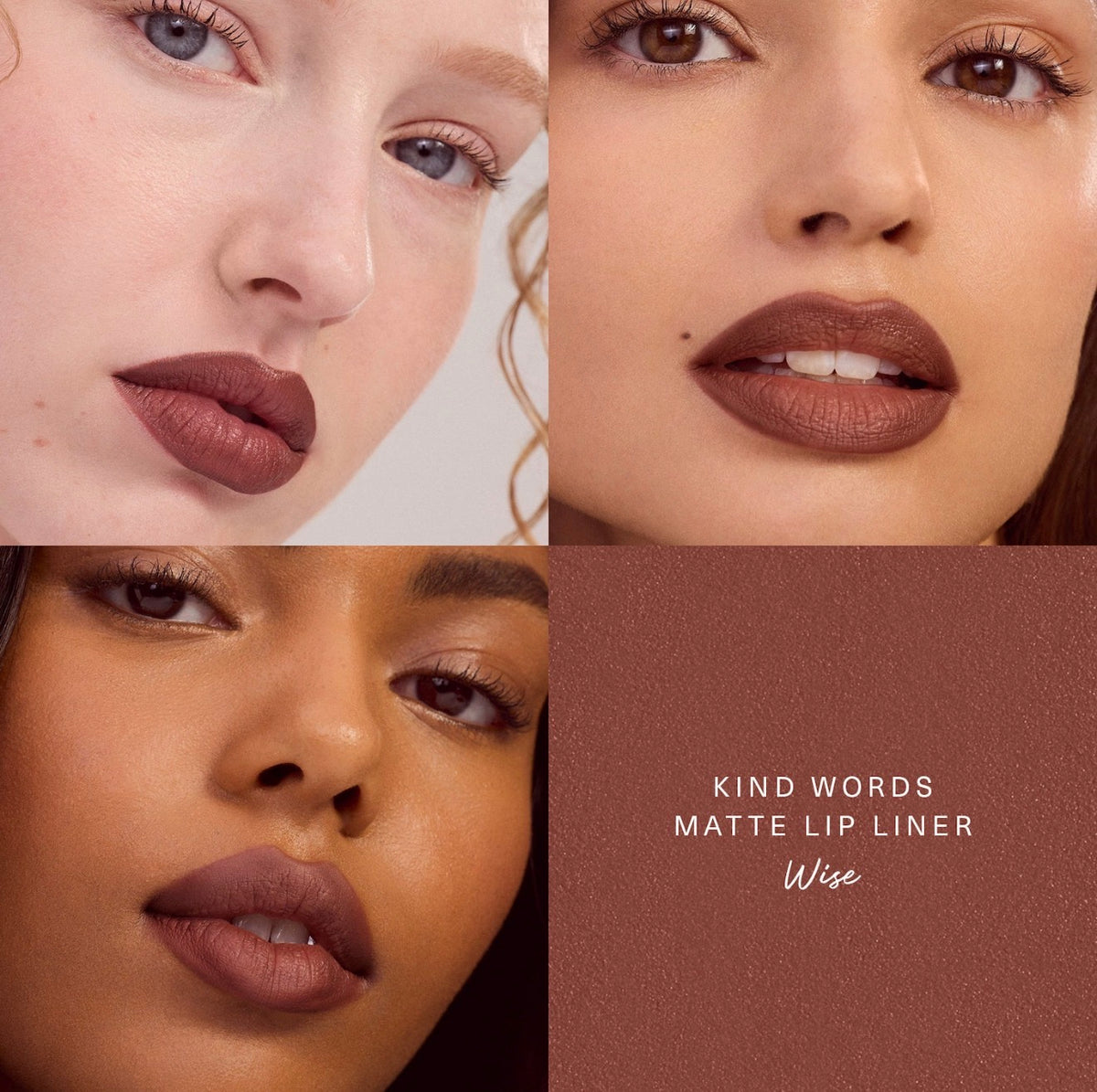 Rare Beauty Kind Words Matte Lip Liner In Shade Wise (No Box)