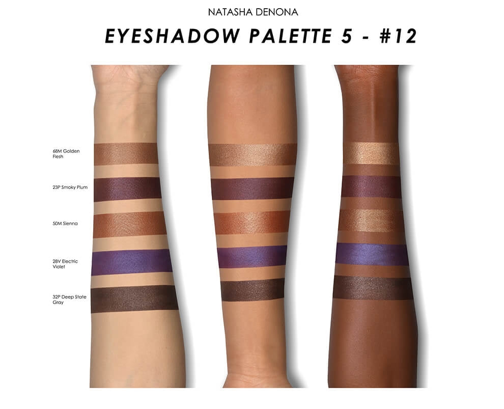 Eyeshadow Palette 5 ( 5 x 2.5g) - palette 12
