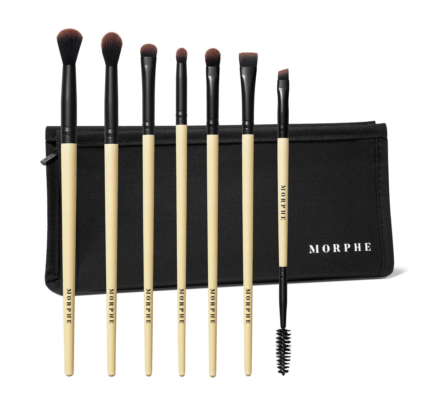 EARTH TO BABE 7-PIECE BAMBOO EYE BRUSH SET