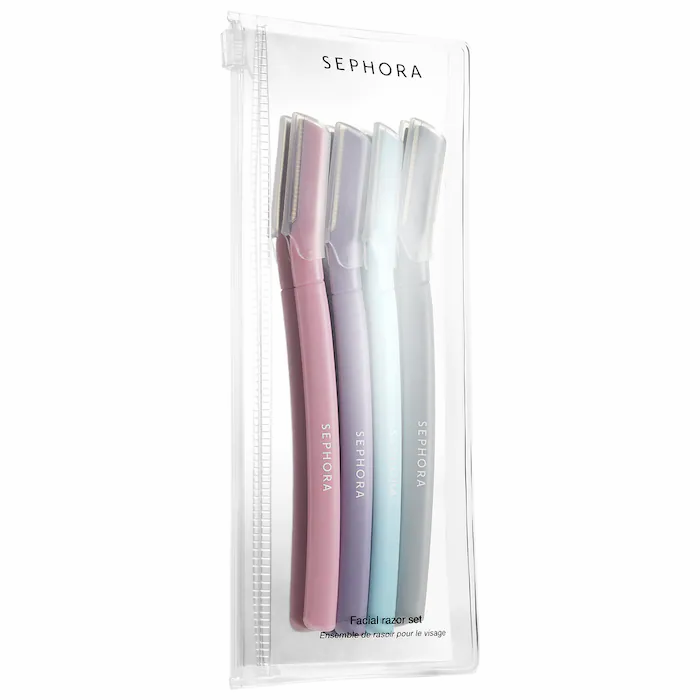 4 Piece Facial Razor Set