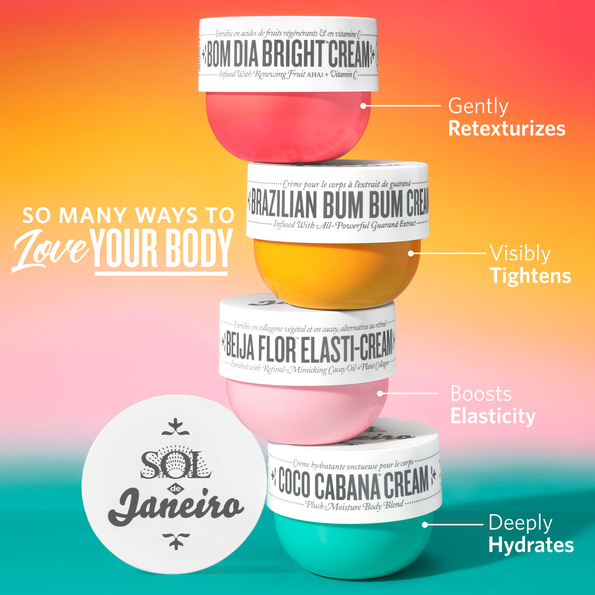 Bom Dia Bright Body Cream with Vitamin C