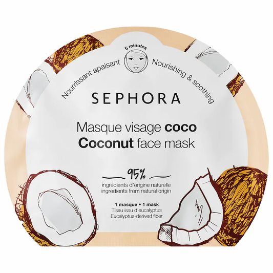 Clean Face Mask Coconut - nourishing and soothing