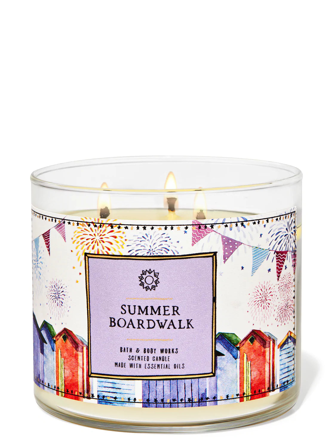 Summer Boardwalk 3-Wick Candle