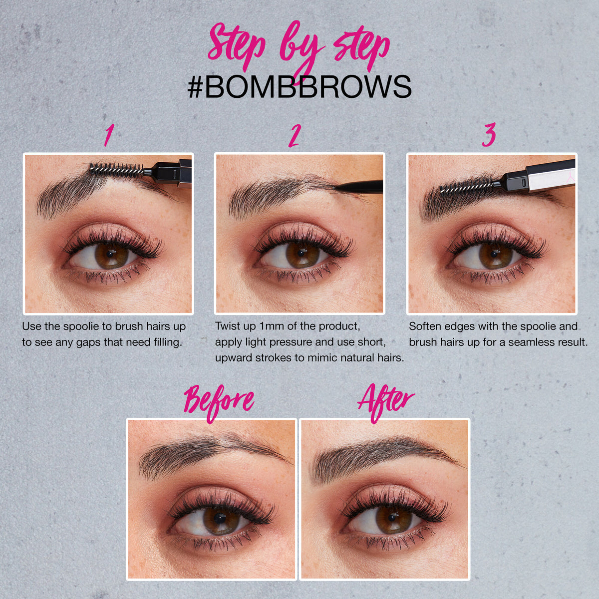#BOMBBROWS Microshade Brow Pencil