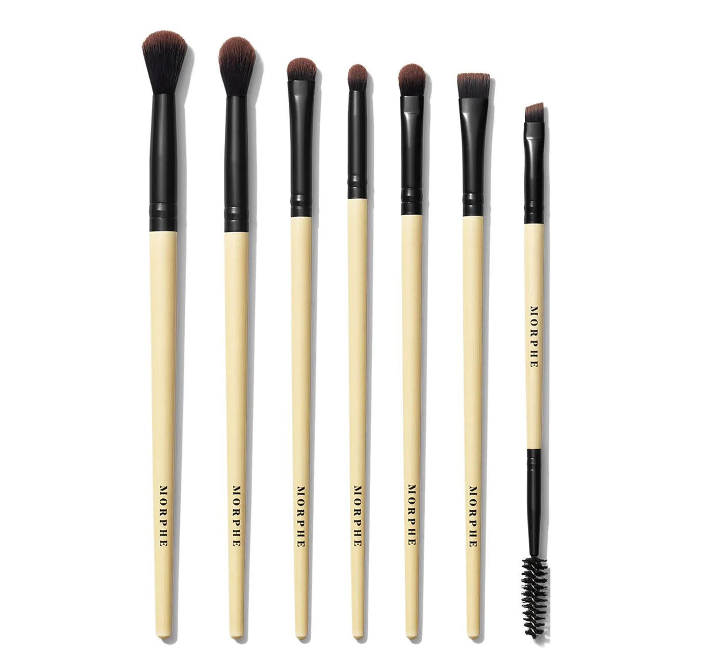 EARTH TO BABE 7-PIECE BAMBOO EYE BRUSH SET