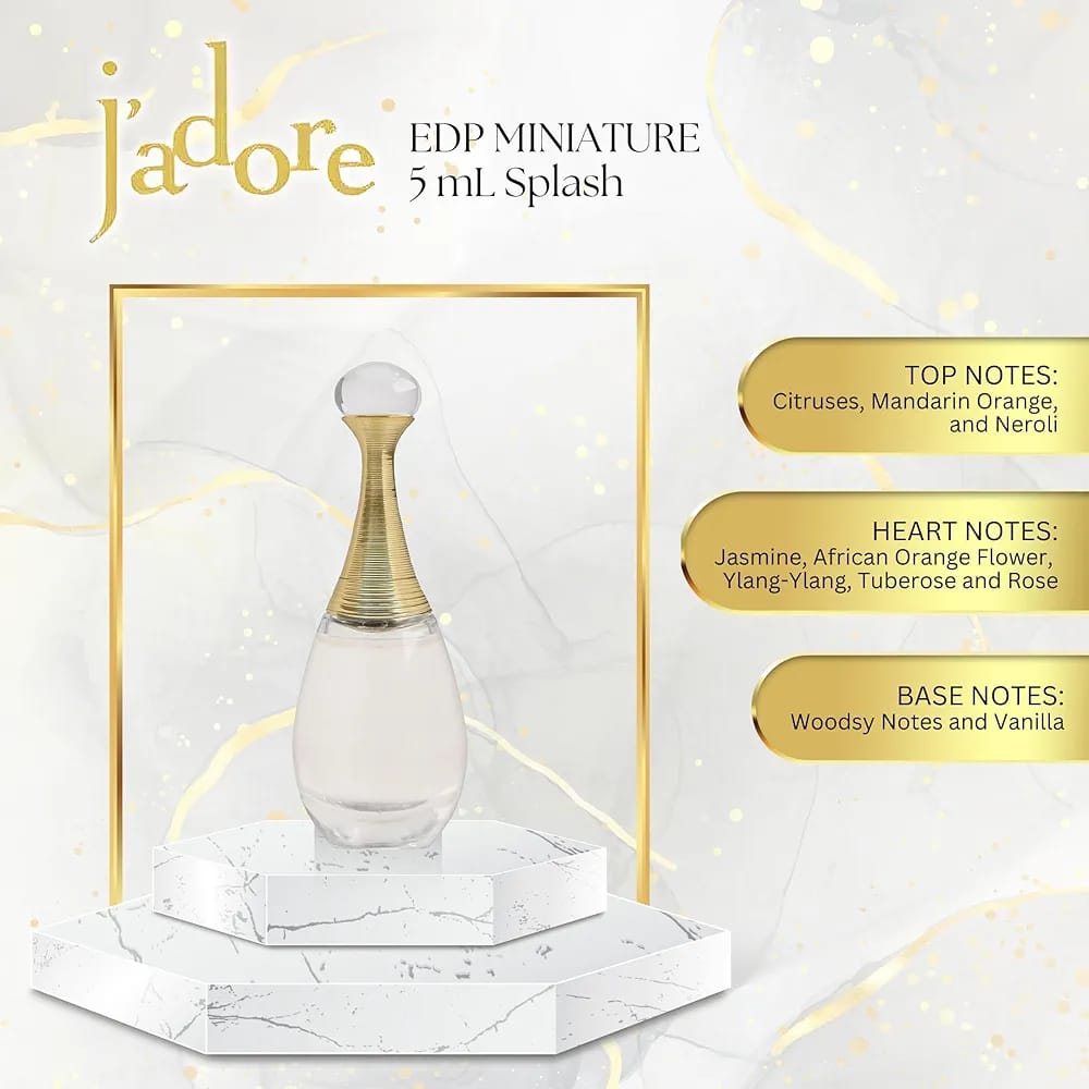 Dior J'adore by Christian Perfume 5ml