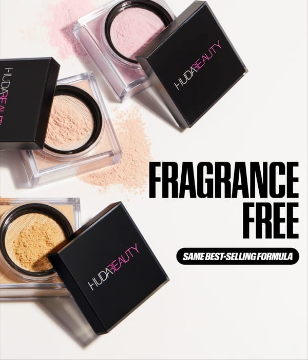 HUDA BEAUTY EASY BAKE FRAGRANCE FREE LOOSE BAKING AND SETTING POWDER