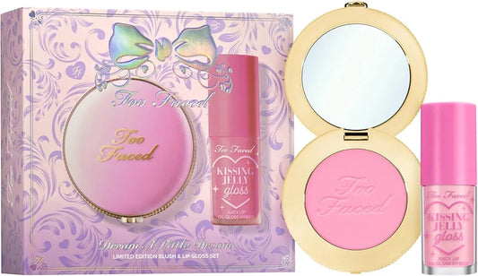 Too Faced Dream A Little Dream Blush & Lip Gloss Set