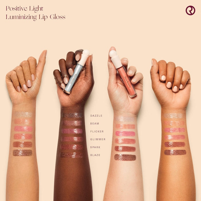 Rare Beauty by Selena Gomez Positive Light Luminizing Lip Gloss Glimmer 3.3ml