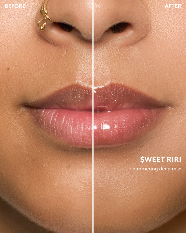 FENTY BEAUTY Gloss Bomb Swirl Twisted Lip Luminizer shade SWEET RIRI