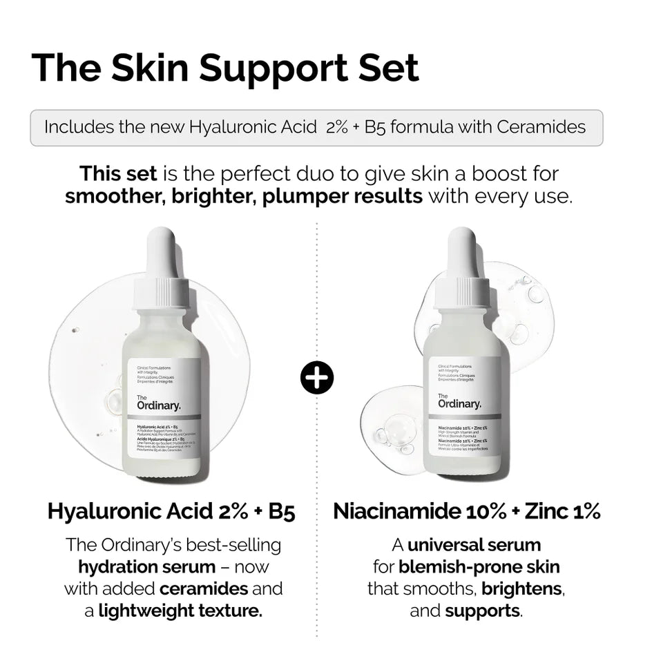 The Ordinary The Skin Support Set 2×30ml