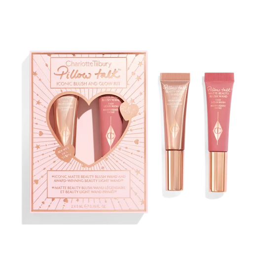 CHARLOTTE TILBURY PILLOW TALK GLOW & BLUSH BEAUTY WAND KIT