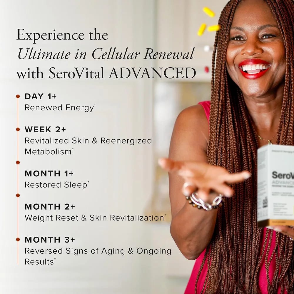 Serovital Advanced - Anti-Aging Supplement
