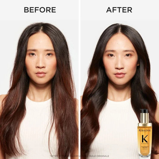 Elixir Ultime Refillable Hydrating Hair OilListen to pronunciation 30ml
