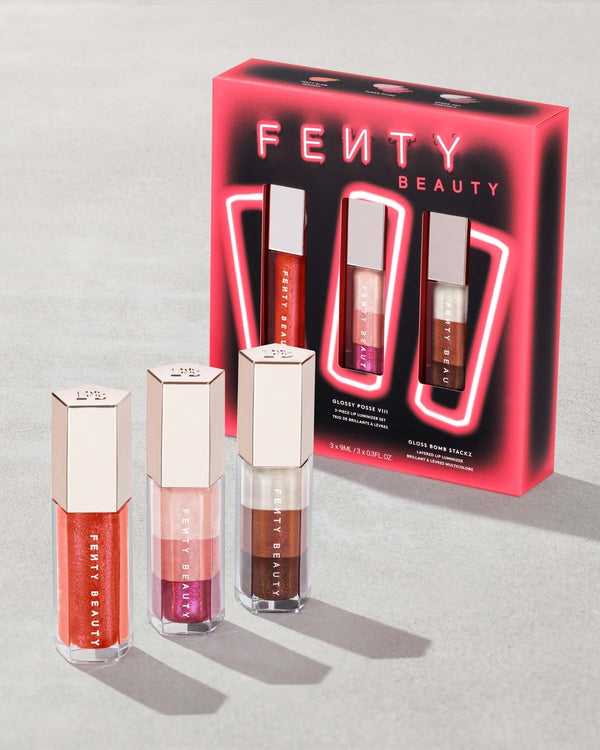 FENTY BEAUTY Glossy Posse VIII 3-Piece Lip Luminizer Set