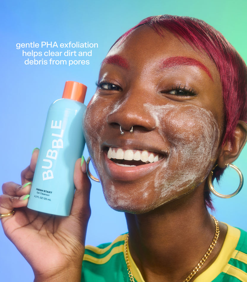 Bubble Skincare Fresh Start Gel Face Wash 4.2 FL OZ 125 mL