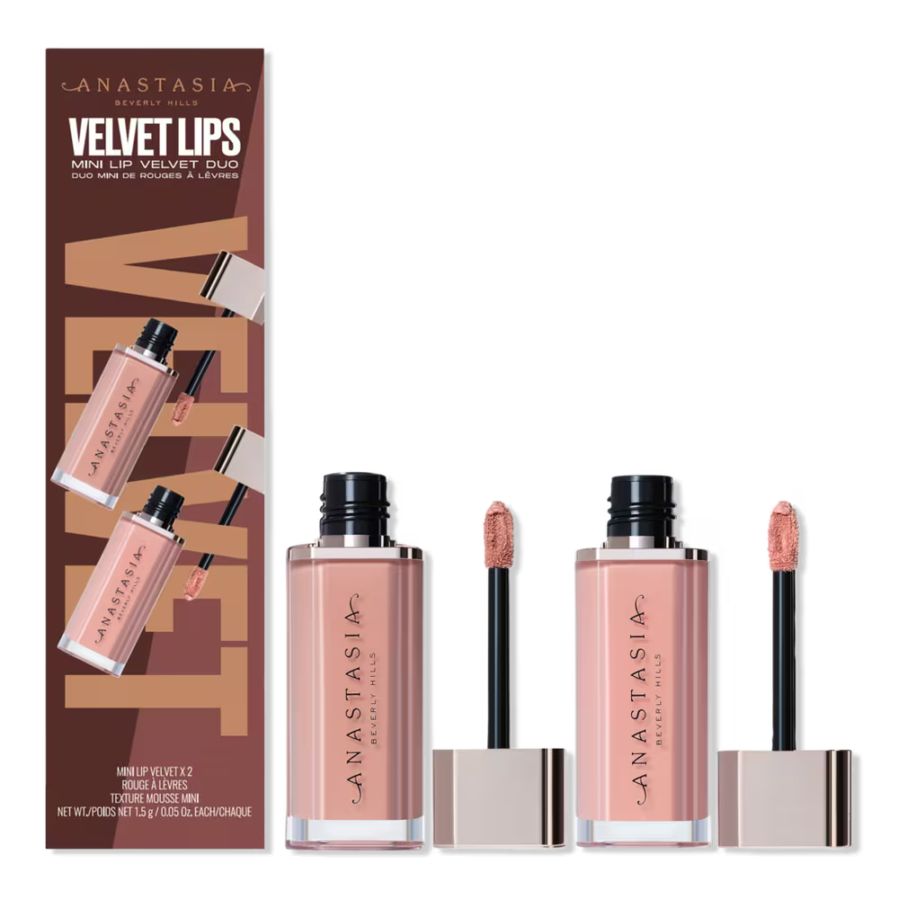 Anastasia Beverly Hills Velvet Lips Mini Lip Velvet Duo Pure Hollywood + Kiss