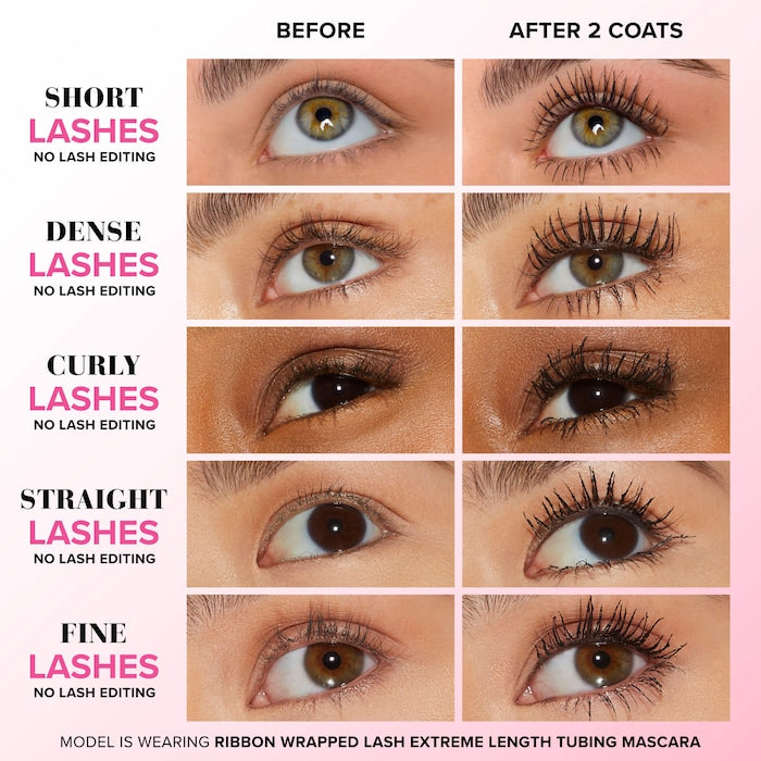 Too Faced Ribbon Wrapped Lash Extreme Length Tubing Mascara 0.27 oz/8 mL