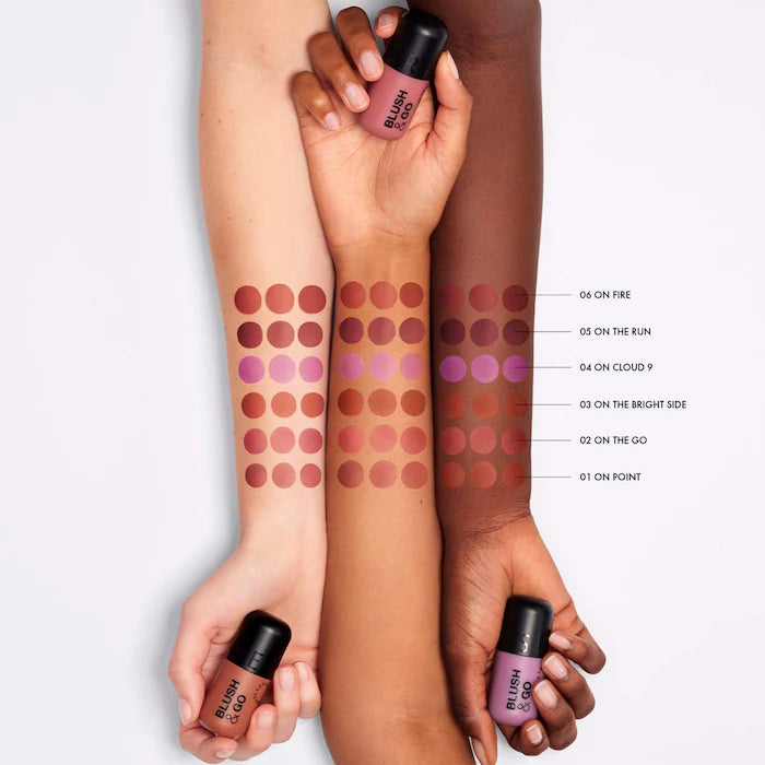 Sephora Blush & Go Longwear Matte Liquid Blush For Lip and Cheek 01 on point 7ml