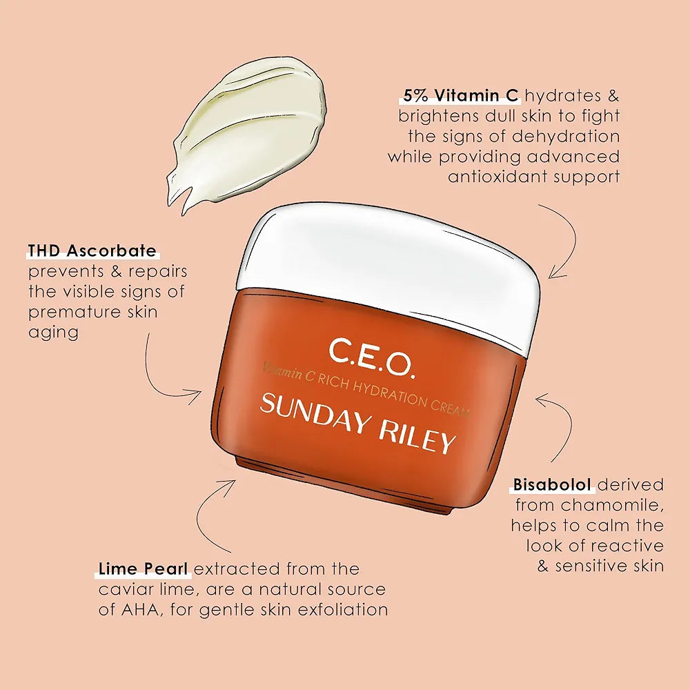 C.E.O. Vitamin C Rich Hydration Cream 15g
