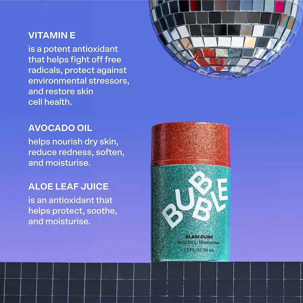 Bubble Skincare Slam Dunk Hydrating Face Moisturizer 50ml