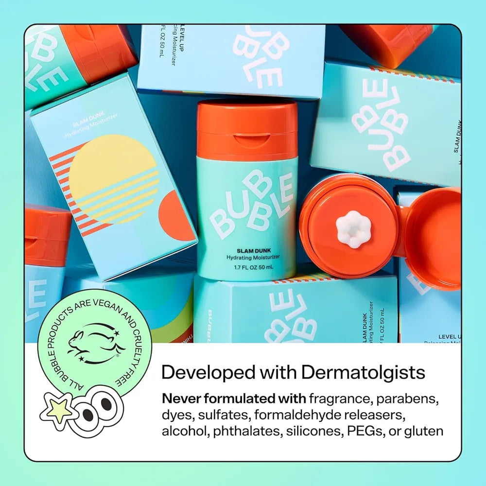 Bubble Skincare Slam Dunk Hydrating Face Moisturizer 50ml