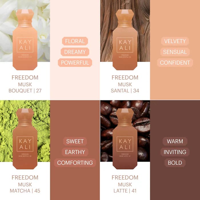 KAYALI Musk Obsessions Mini Perfume Set