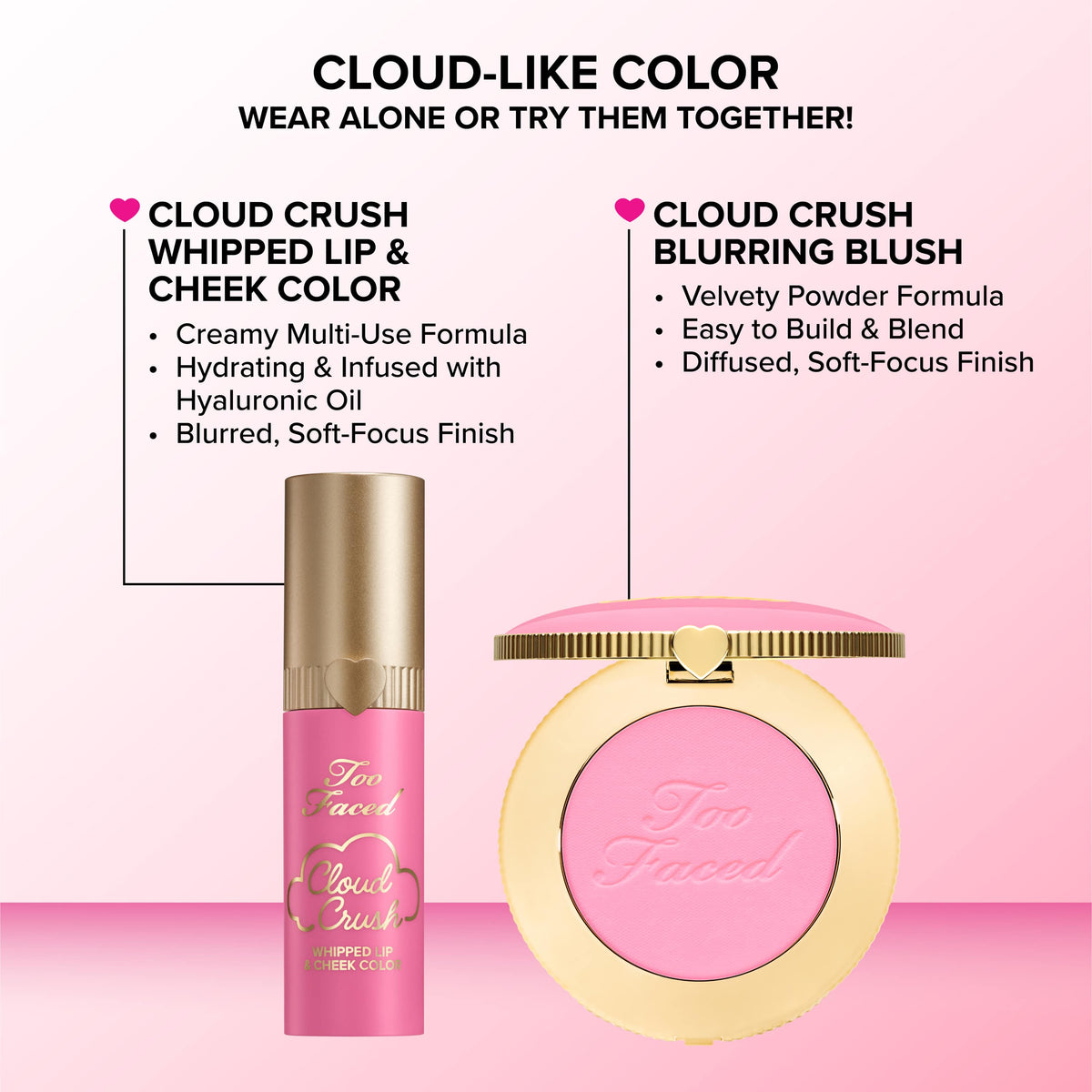 Cloud Crush Whipped Lip & Cheek Color milk and cookies 4.3g