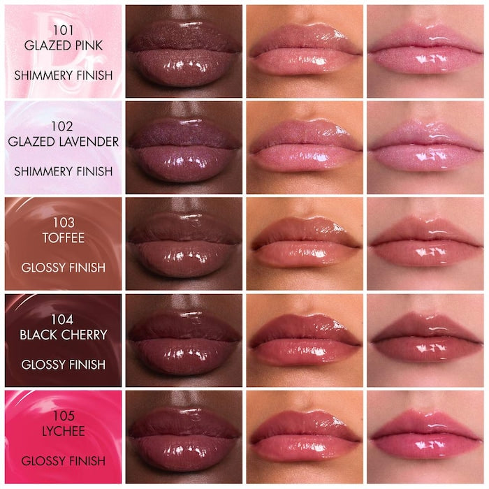 DIOR Lip Glow Butter Hydrating Gloss Balm - Glazed pink