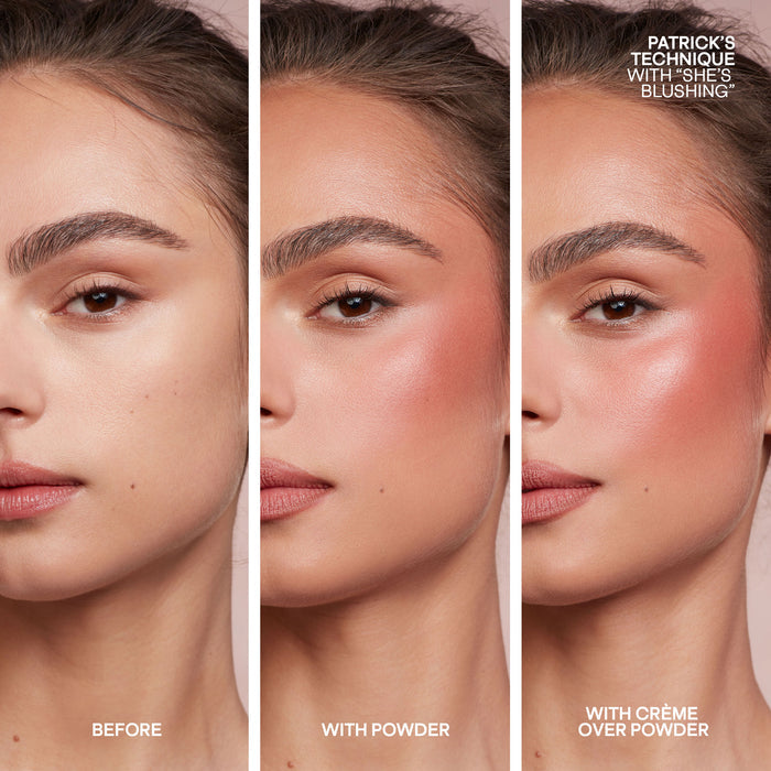 Patrick ta Major Headlines Double-Take Crème & Powder Blush Duo