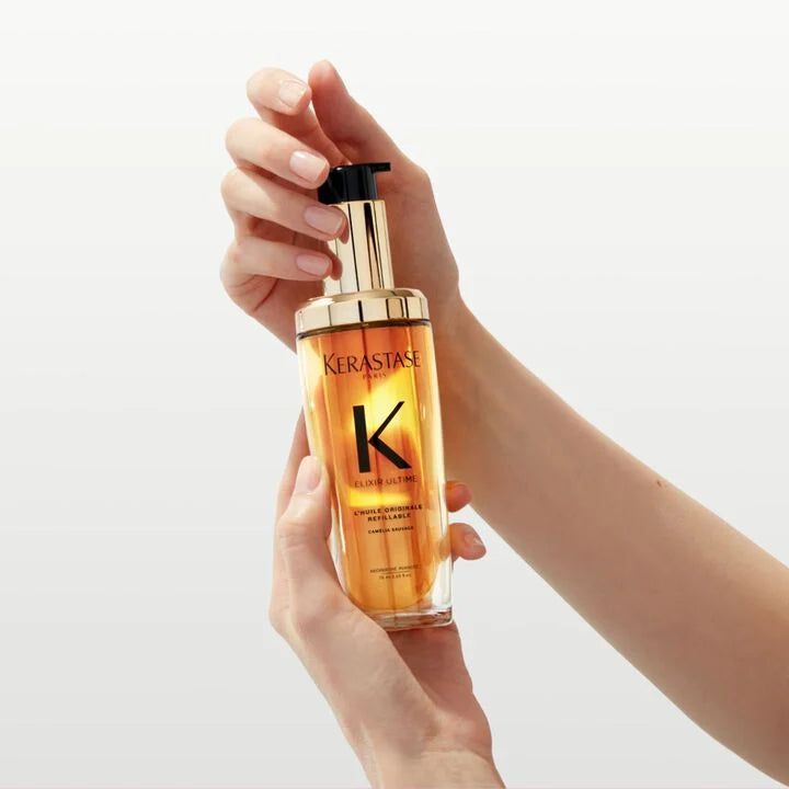Elixir Ultime Refillable Hydrating Hair OilListen to pronunciation 30ml