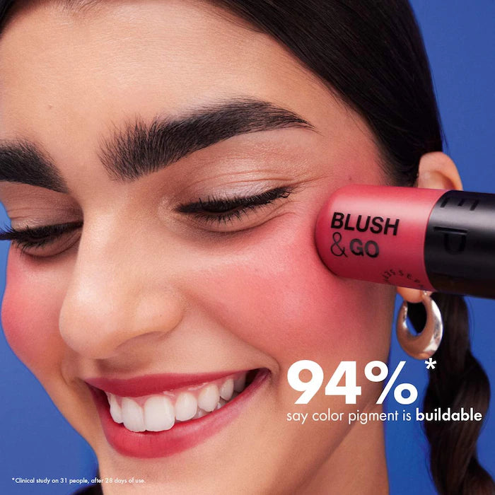 Sephora Blush & Go Longwear Matte Liquid Blush For Lip and Cheek 01 on point 7ml