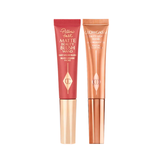 CHARLOTTE TILBURY PILLOW TALK GLOW & BLUSH BEAUTY WAND KIT