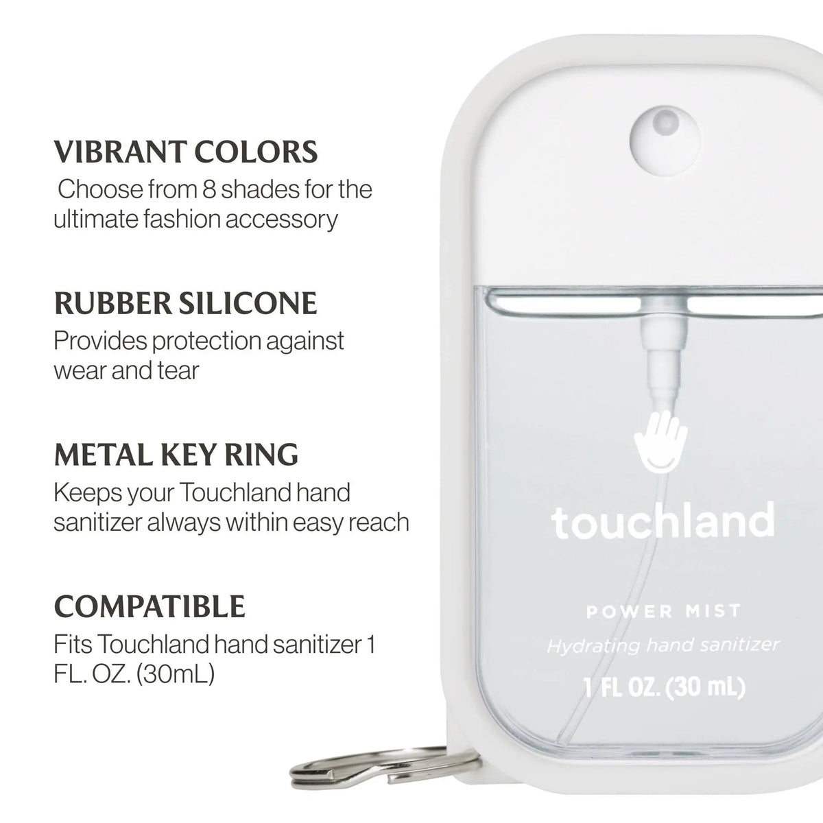 Touchland Hand Mist Case icy white
