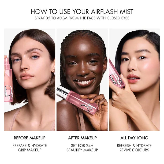 DIOR Backstage Airflash Mist Makeup Setting Spray 100ml