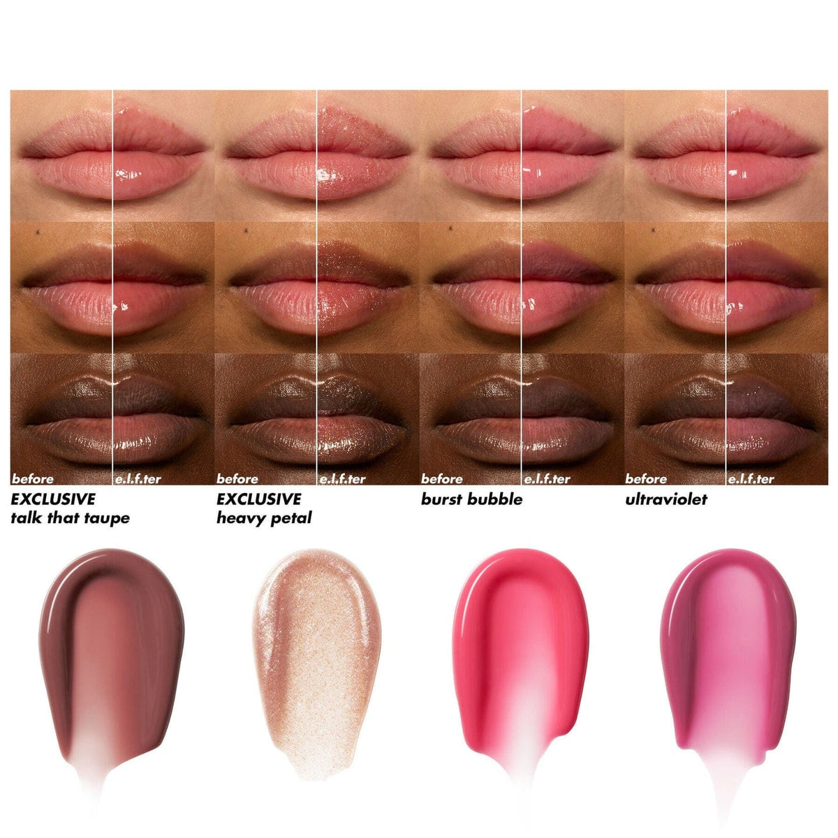 e.l.f Cosmetics Glow Reviver Plumping Lip Oil Kit