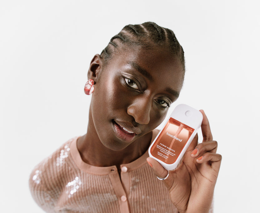 Touchland Peachy Lychee Power Essence Body & Hair Fragrance Mist