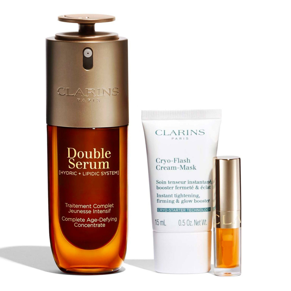 Clarins instant youth and radiance collection