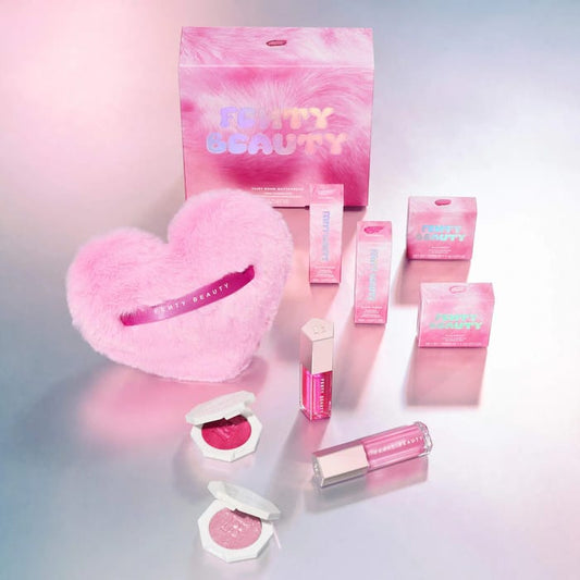 FENTY BEAUTY FAIRY BOMB WATTACRUSH HEART-SHAPED SHIMMER PUFF