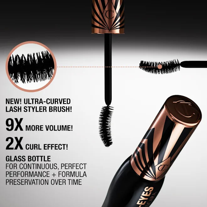 CHARLOTTE TILBURY EXAGGER-EYES VOLUME MASCARA EXAGGER-BLACK 10ML
