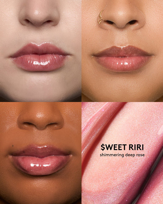 FENTY BEAUTY Gloss Bomb Swirl Twisted Lip Luminizer shade SWEET RIRI