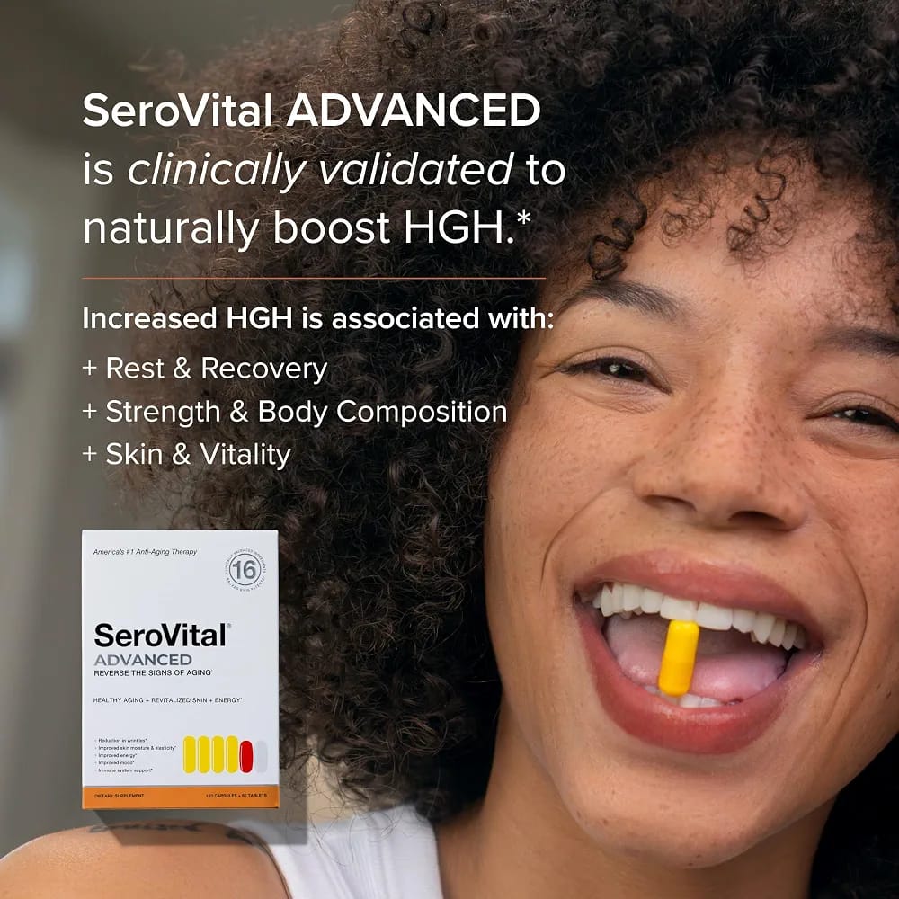 Serovital Advanced - Anti-Aging Supplement
