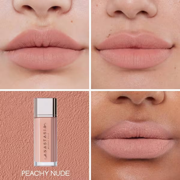 Anastasia Beverly Hills Velvet Lips Mini Lip Velvet Duo Softy + Peachy Nude