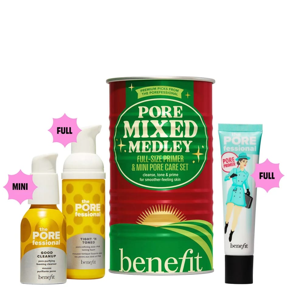 Benefit Pore Mixed Medley The Primer And Skincare Cleanser And Toner