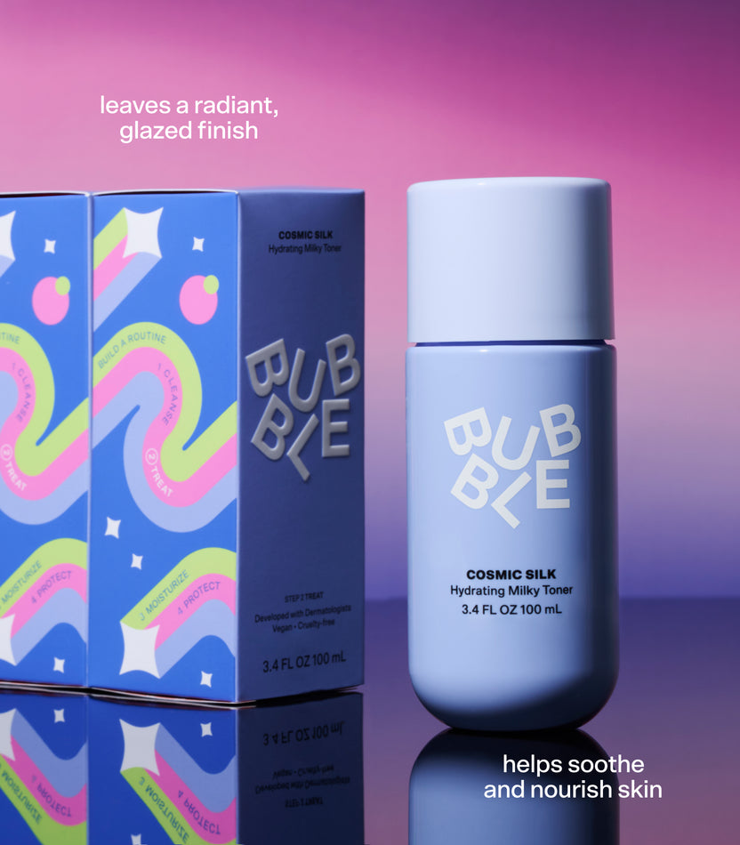 Bubble Cosmic Silk Hydrating Milky Toner 3.4 FL OZ 100 ML